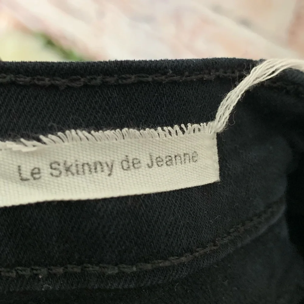 Frame Le Skinny De Jeanne Black Jeans Size 24 - Picture 9 of 9